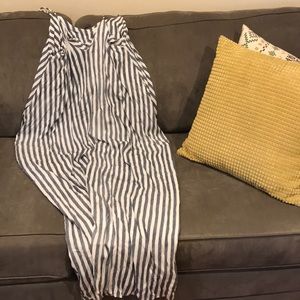 Navy/white stripped dress